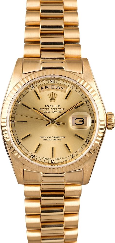 replica gold rolex presidential